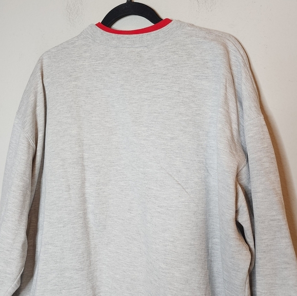 "My Grandkids are Pawsitively Purrfect" embroidered grey sweatshirt. Size 2X - Picture 7 of 14